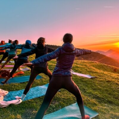 Den Sonnenaufgang am Schneeberg erleben.